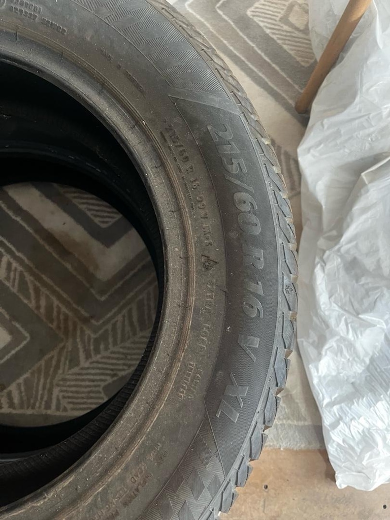 kışlık lastik 215/60/16 takım halinde 2224 - 5