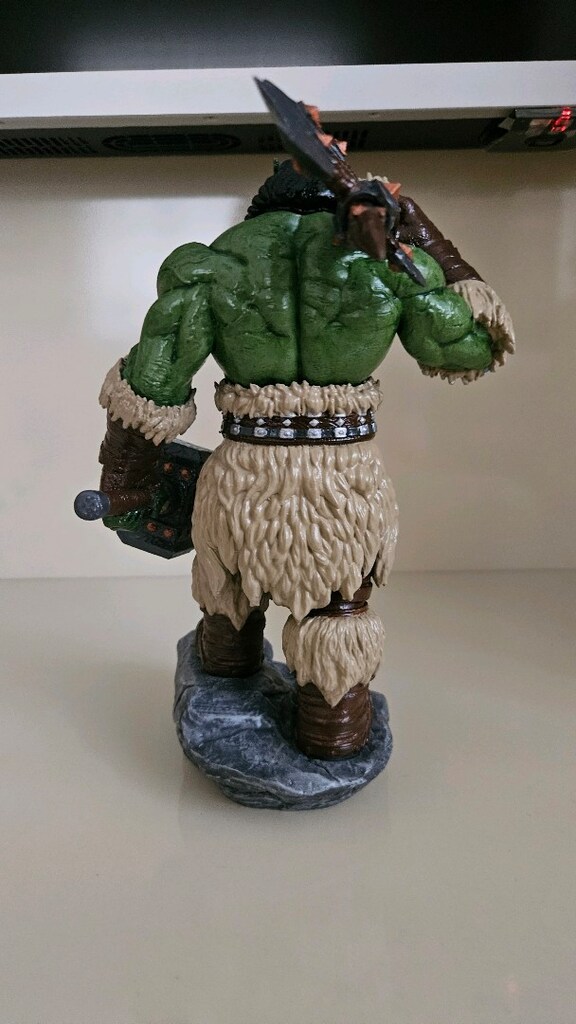 Warcraft Thrall Figürü 21 cm El Boyaması - 6
