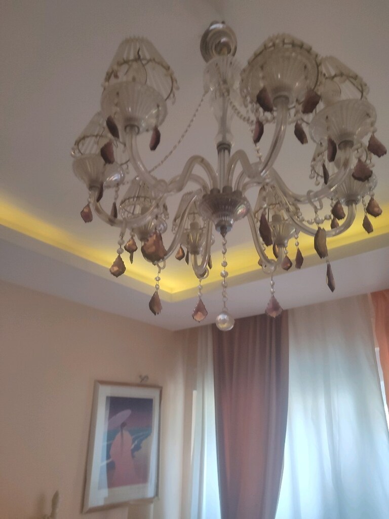 Almira 8 lı cam Avize - 4