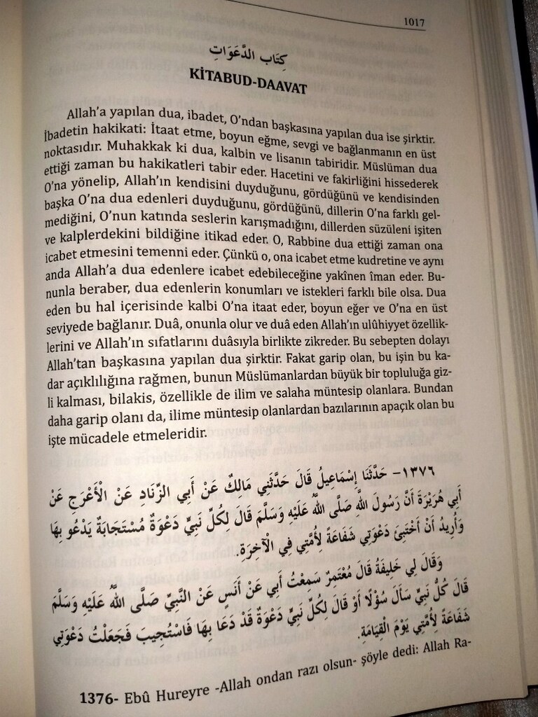 Dini kitap Zübdetül Buhari Hadisi şerifler kitabı - 14