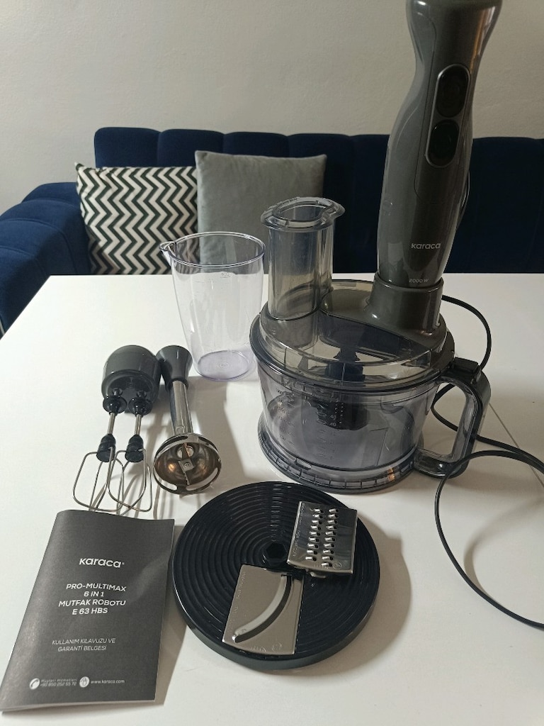 Karaca Pro Multimax 6 in 1 Çok Amaçlı Mutfak Robotu 2000W - 2