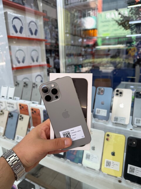 İPHONE 16 PRO MAX 256GB PİL%90 NATURAL YD!