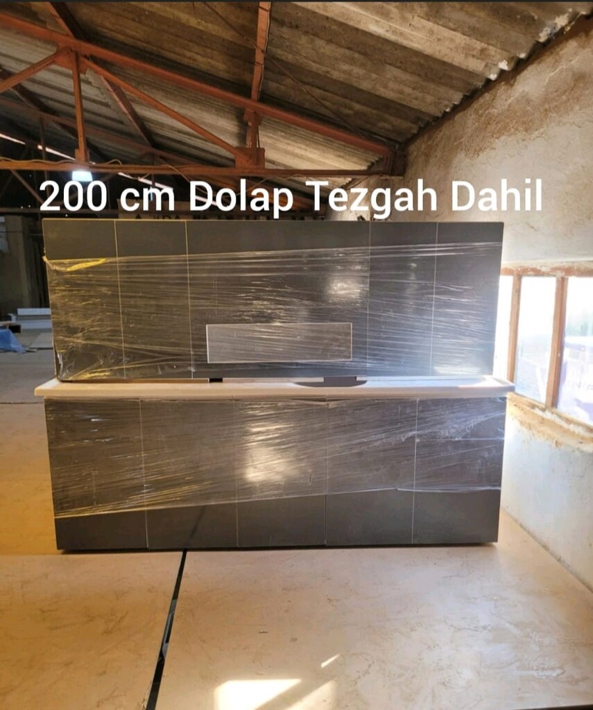200 cm dolap TEZGAH DAHİL - 6