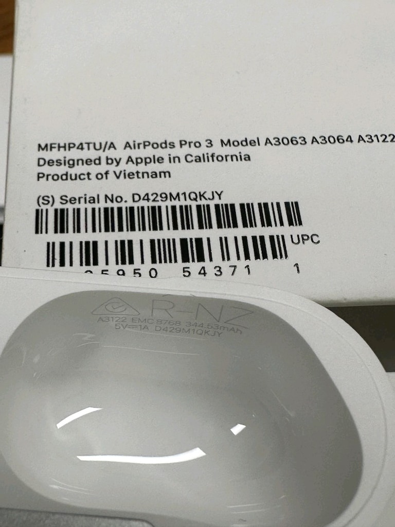 ORİJİNAL Airpods Pro 3 ŞARJ KUTUSU A3063-3064-3122 KUTU GARANTİLİ - 4