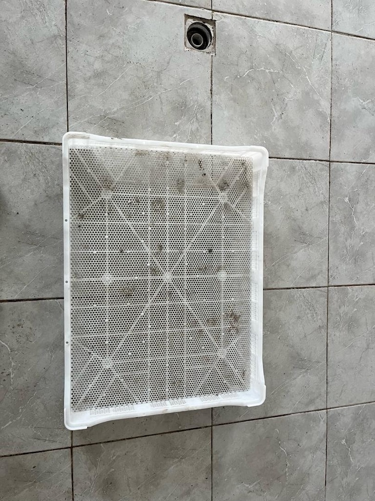 Beyaz Plastik 1. Sinif Meyve Sebze Kurutma Kasasi 80x60x12 cm - 4