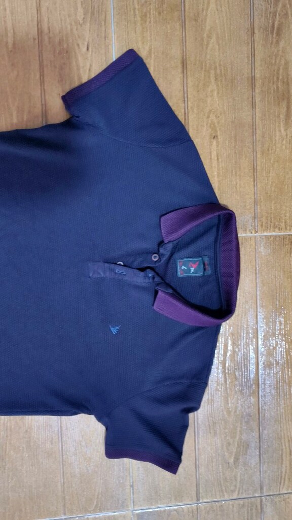 Erkek likralı tshirt ..Koyu bordo slim fittir.. - 2