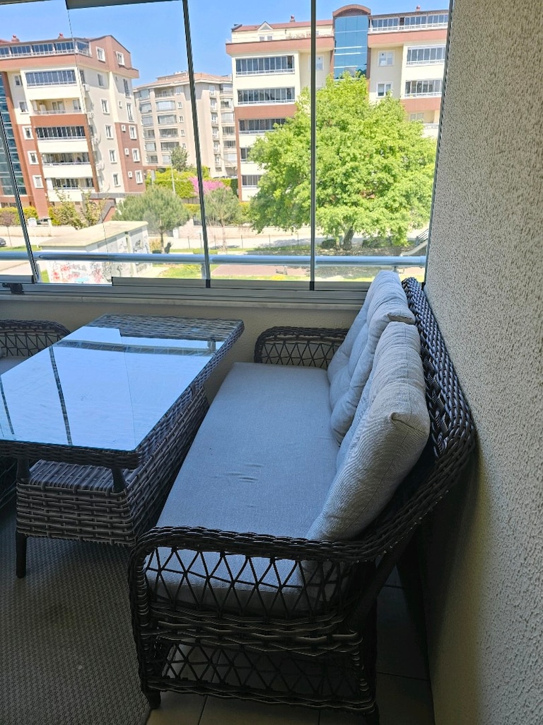 Rattan bahçe ve balkon takımı