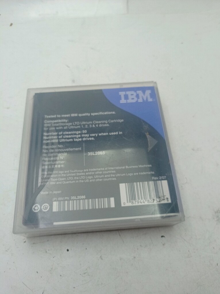 LTO Ultr8um Cleaning Cartridge 1.5tb - 2