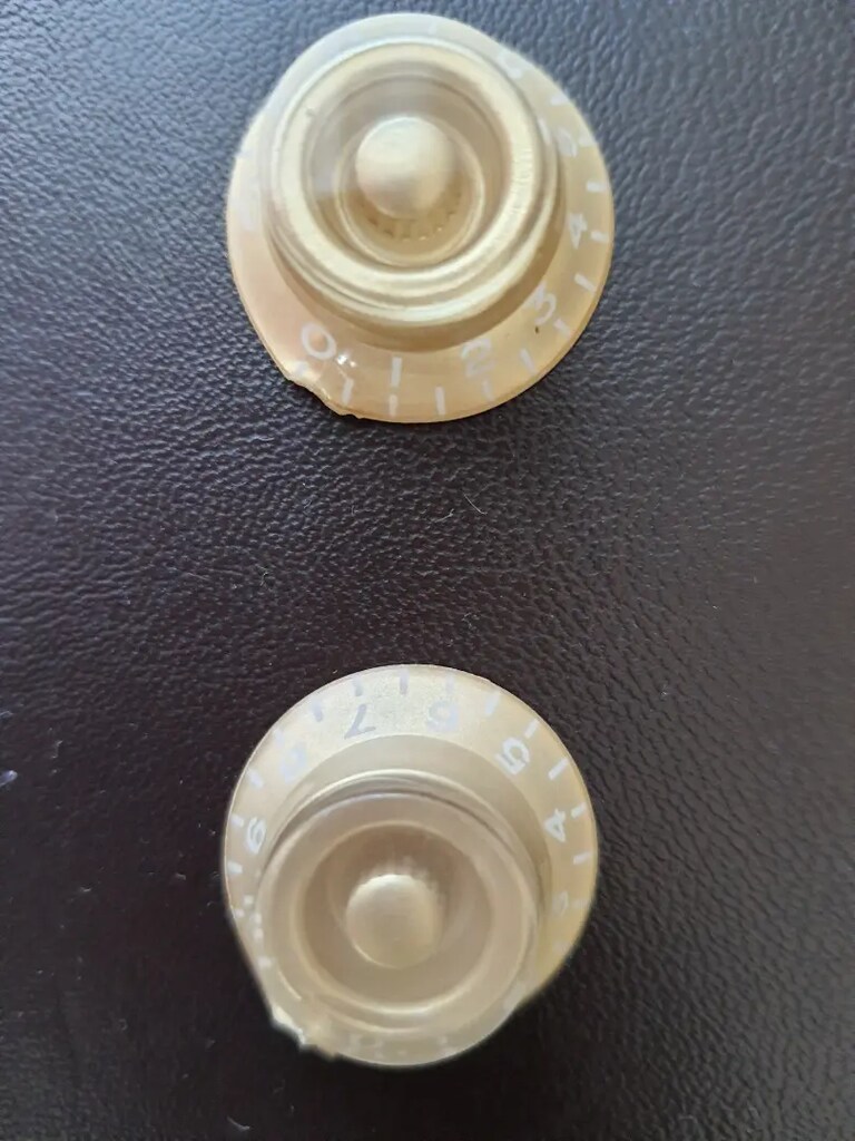 Elektro gitar potansiyometre düğmesi