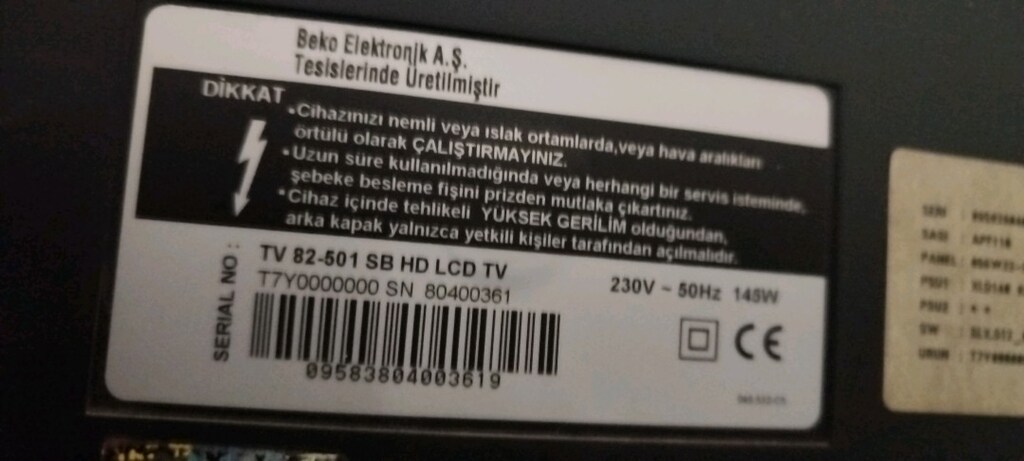 Arçelik 82 ekran TV - 4