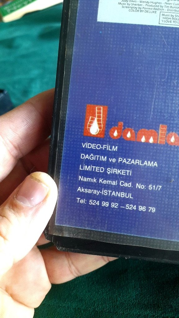 İki Serseri VHS video kaset - 11