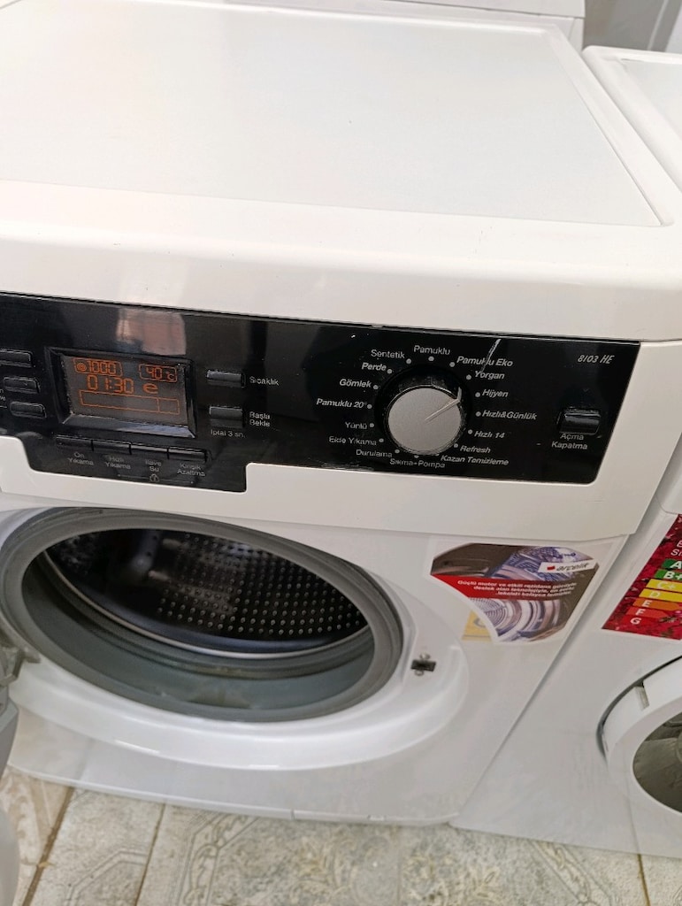 Arçelik 8 Kg Çamaşır Makinesi Sorunsuz Uygun Fiyata - 3