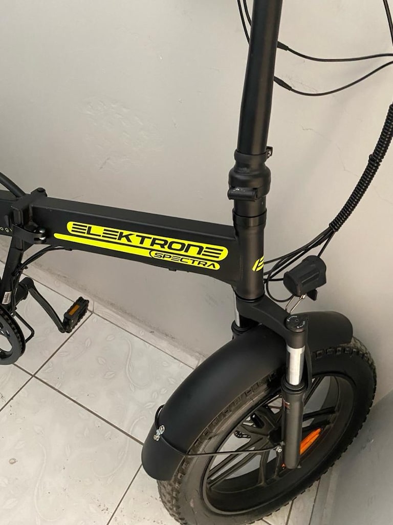 20 JANT KRON ELEKTRON ZUMA ELEKTİRİKLİ KATLANIR BİSİKLET - 3