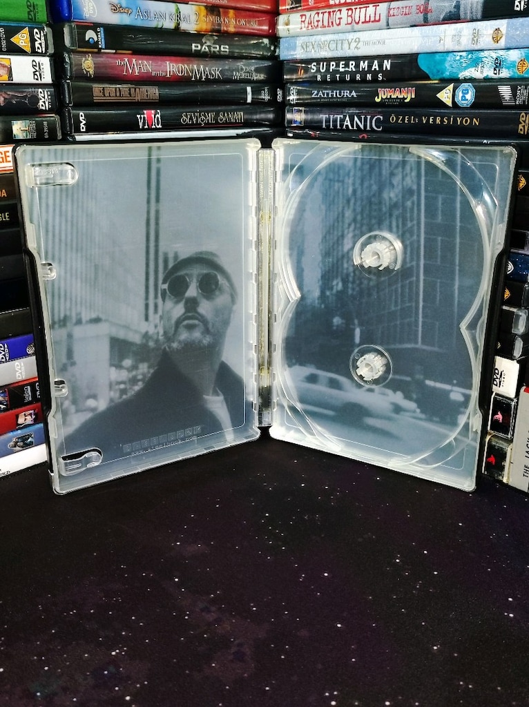 Leon Çift Disk Metal Kutu DVD Film - 4