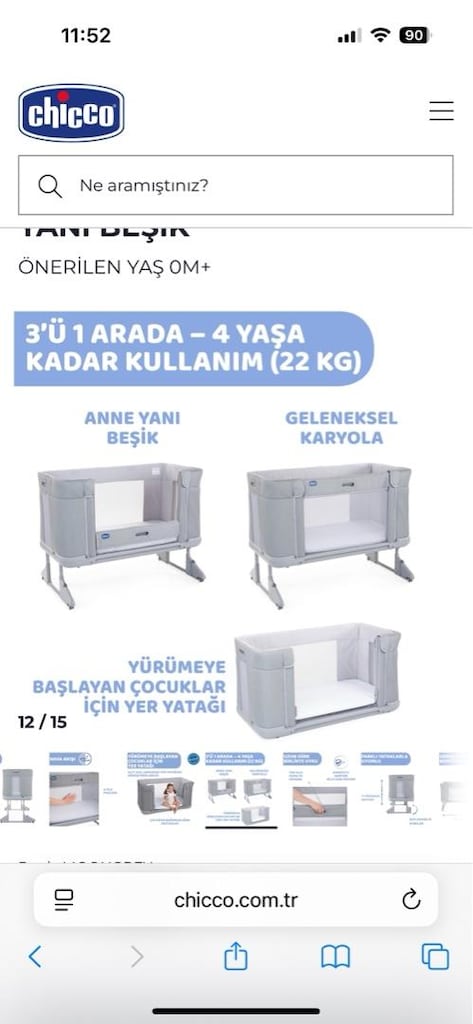 Anne yanı beşik
