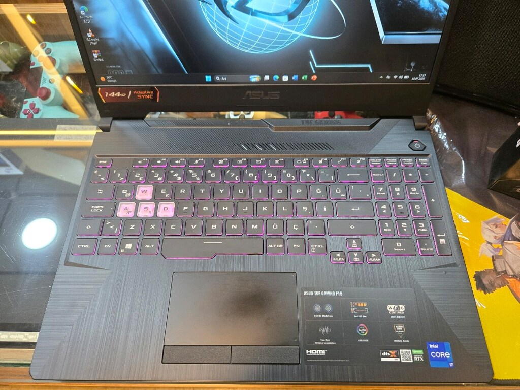HATASIZ ASUS TUF İ7 İŞLEMCİ GAMİNG LAPTOP - 4
