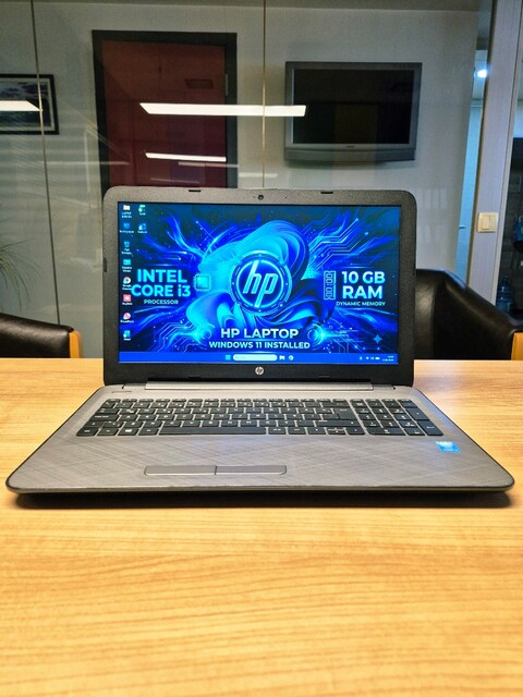 Laptop HP i3 İşlemci 10GB Ram SSD Windows 11 Pili Yeni