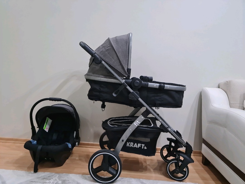 kraft marka bebek arabası ve puseti - 3