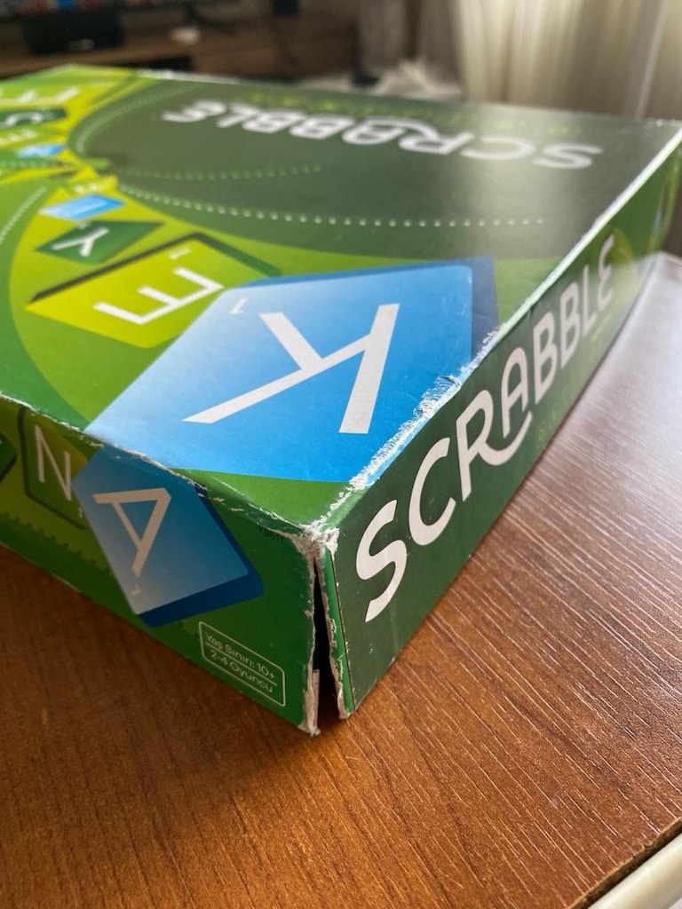 Orijinal Scrabble kelime oyunu, eksiksiz şekilde herşeyiyle - 5