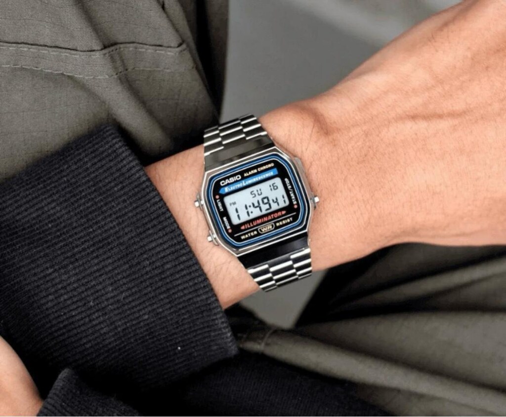 Casio RETRO A168WA-1WDF Kol Saati - 2
