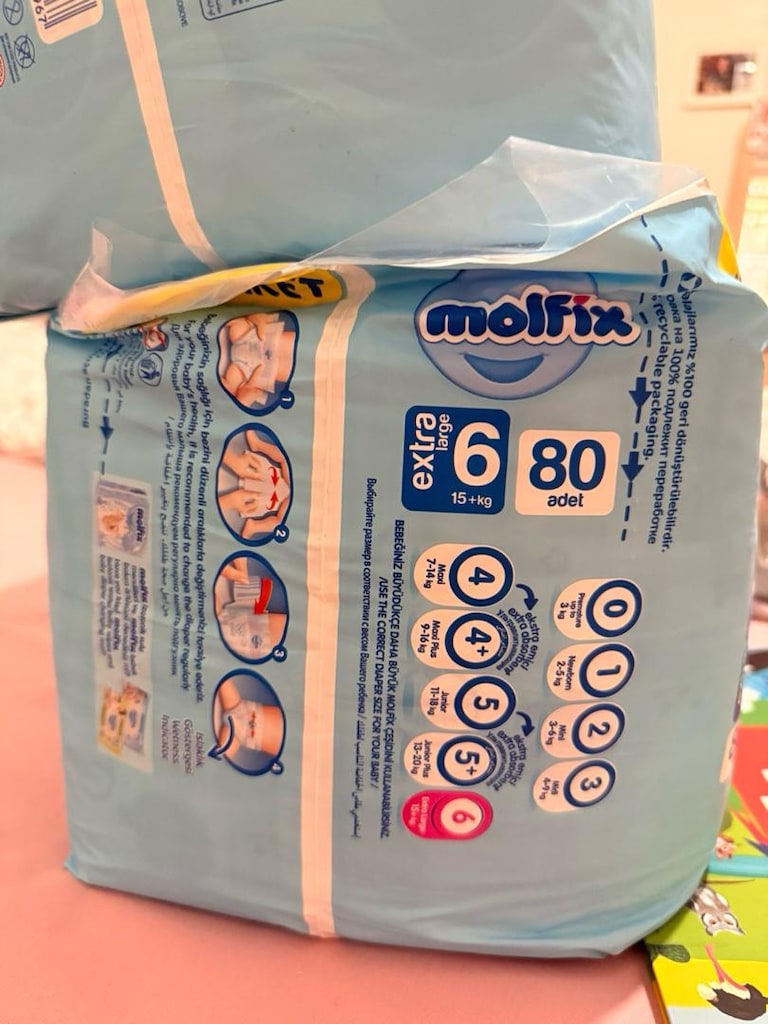 Molfix 6 numara Bebek Bezi - 2