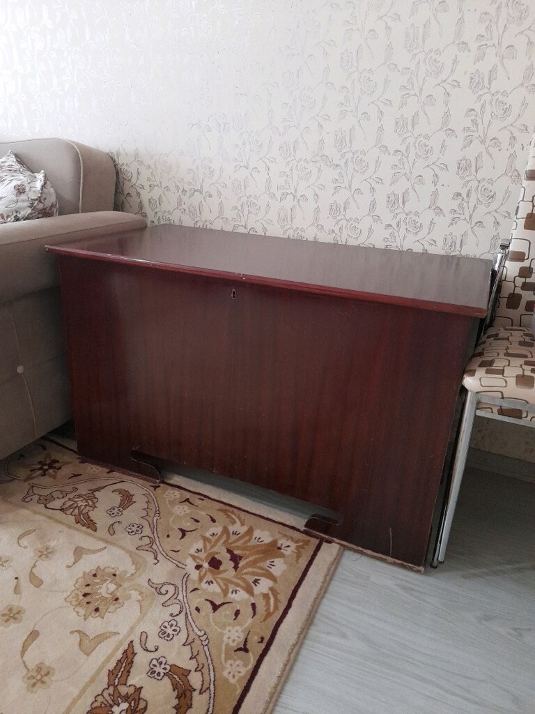 büyük boy maun kaplama sandık - 2