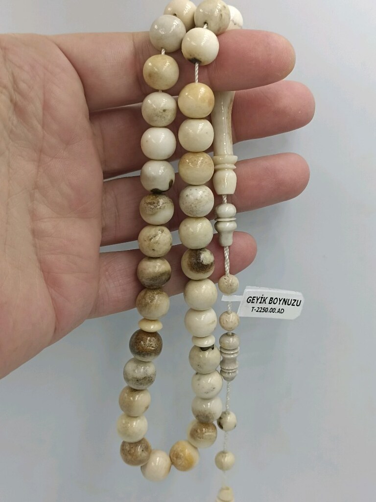 orjinal geyik boynuzu tesbih - 3