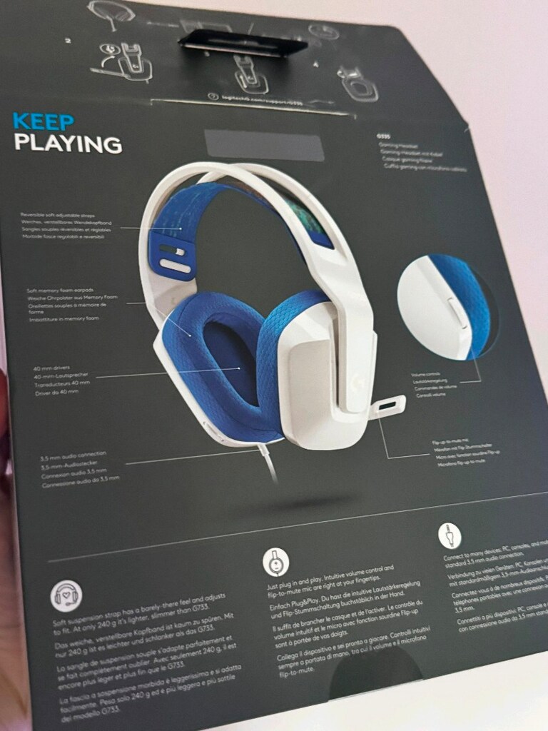 Logitech G335 Kulak Üstü Kulaklık (Kablolu) - 2