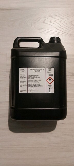 5 lt tibbi malzeme Alkol