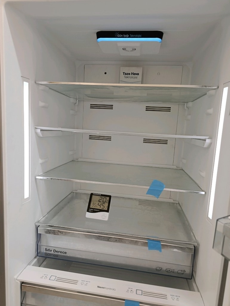 Vestel Sıfır gibi inox alttan buzluklu - 540 LT - 4