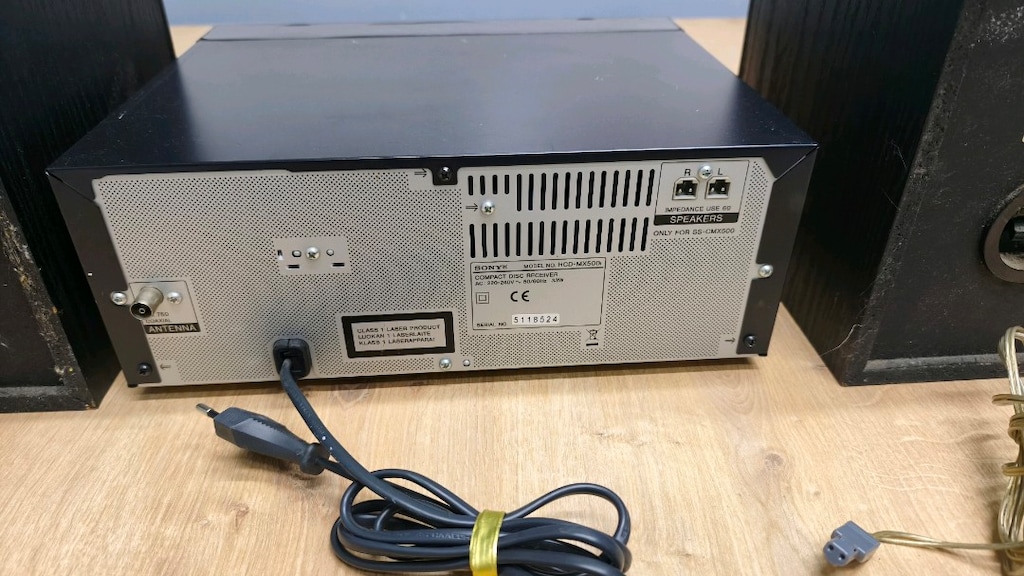 Sony CMT-MX500i Micro Hi-Fi Müzik Seti - USB / CD / Radyo / AUX - 4