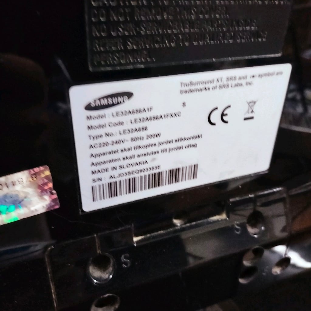 Samsung LE32A serisi LCD TV.yaninda HD uydu alıcısı vereceğim - 4