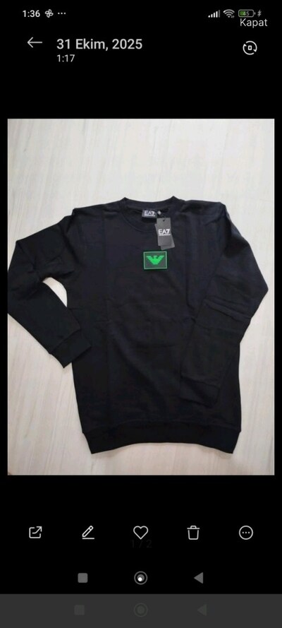 Armani sweatshirt