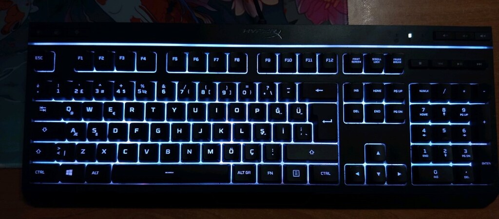 hyperx alloy core rgb gaming klavye - 3