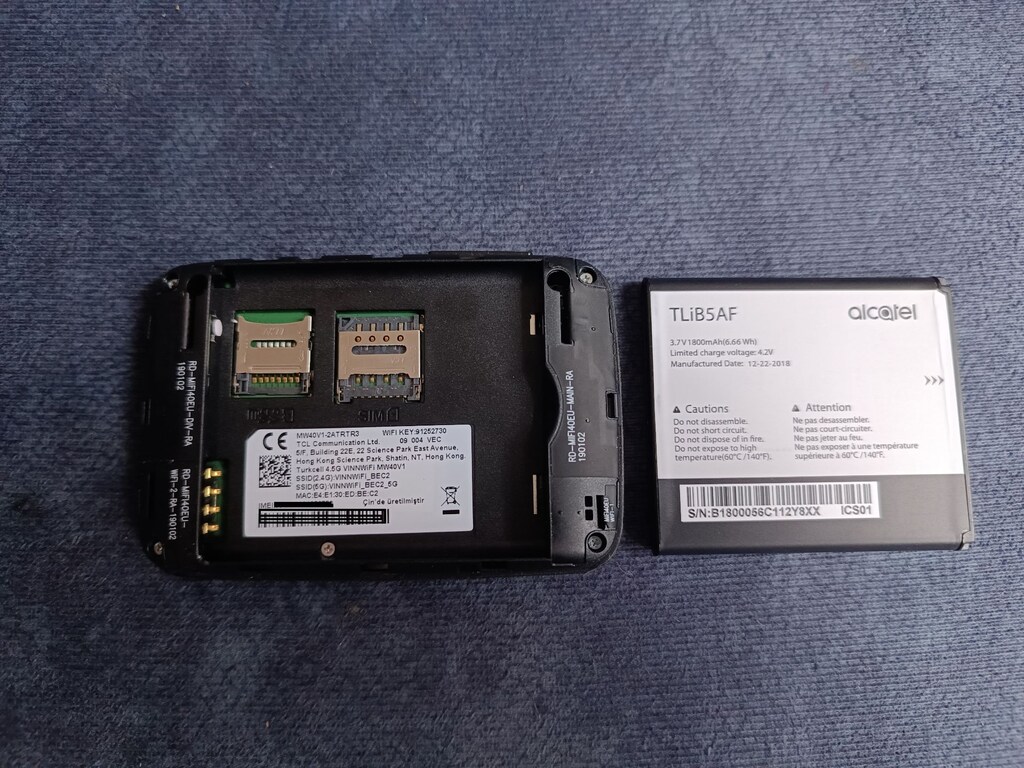 Turkcell 150 Mbps 4.5G Taşınabilir Modem (MW40V1) - 5