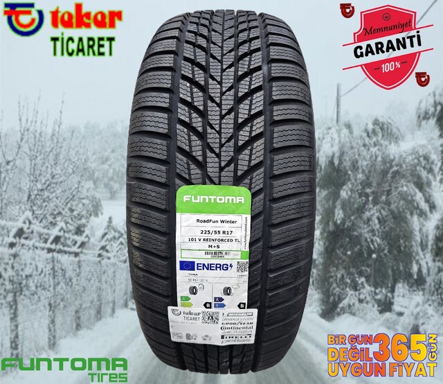 225 55 17 FUNTOMA WINTER #kış & kar lastiği# Teker Ticaret ÜT2026