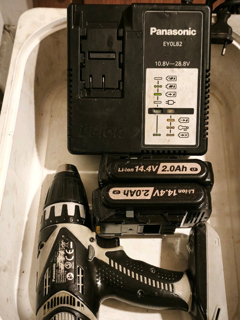ORİJİNAL PANASONİC 14.4 VOLT ŞARJLI MATKAP SORUNSUZ ÇALIŞIR VAZİYETTE - 7