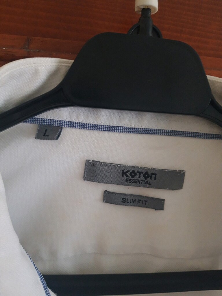 Koton Beyaz Gömlek - L BEDEN - 5