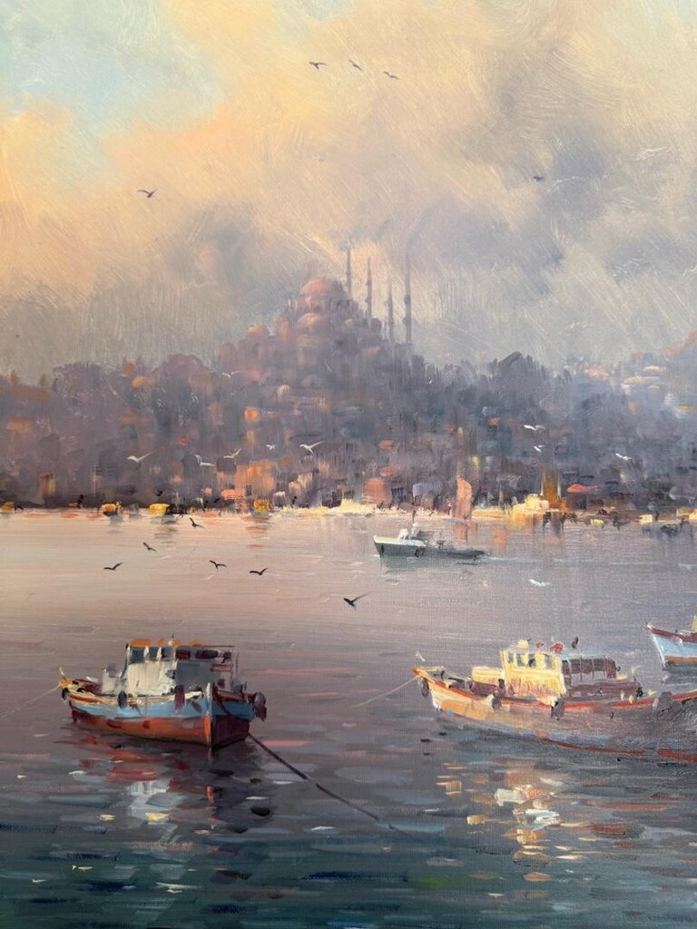 ilhan kılınç yağlı boya tablosu - 2