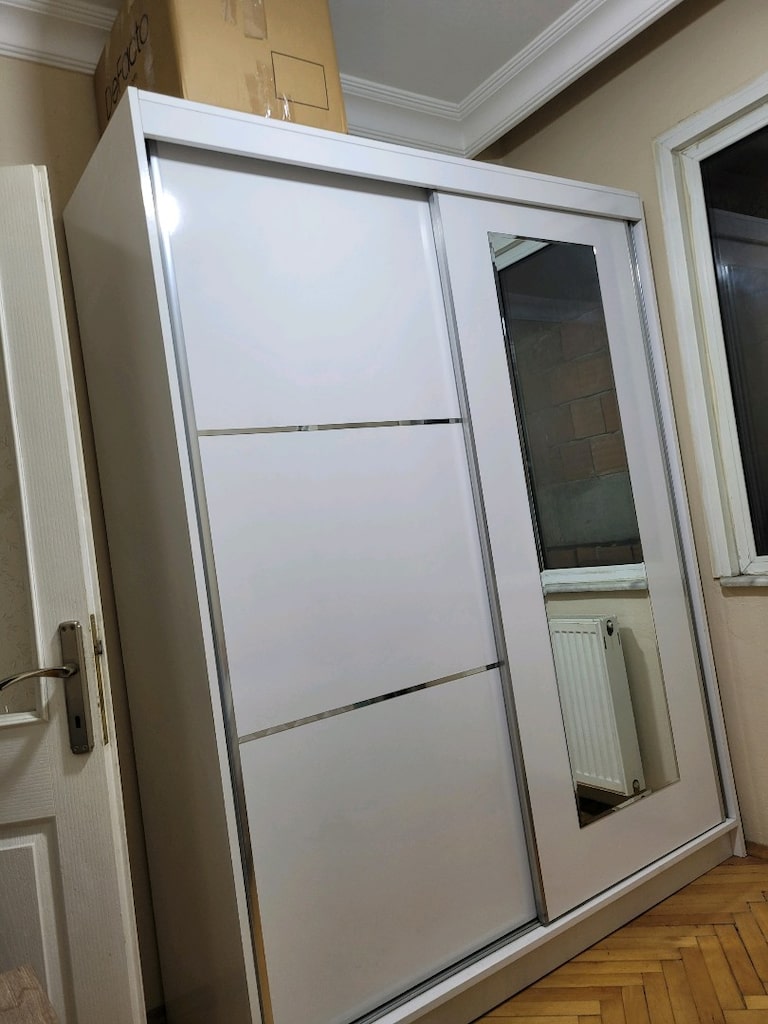 2 Adet Tek Kişilik Yatak Odası Takımı – Komple Eşyalı - 6
