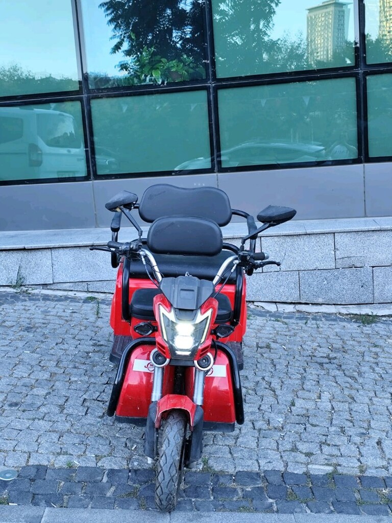 elektrikli motor 3tekerlekli - 3