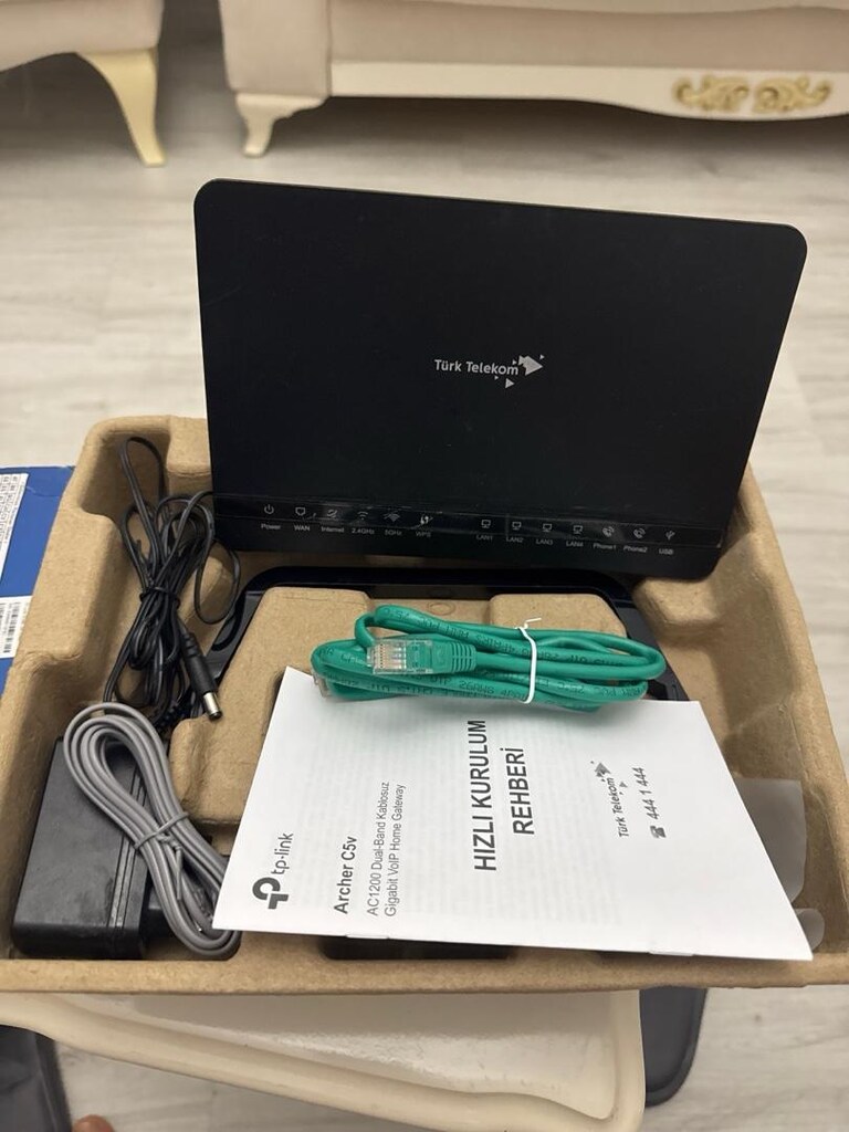 Tertemiz Hatasız Tp Link Fiber Modem ful Kutu - 8