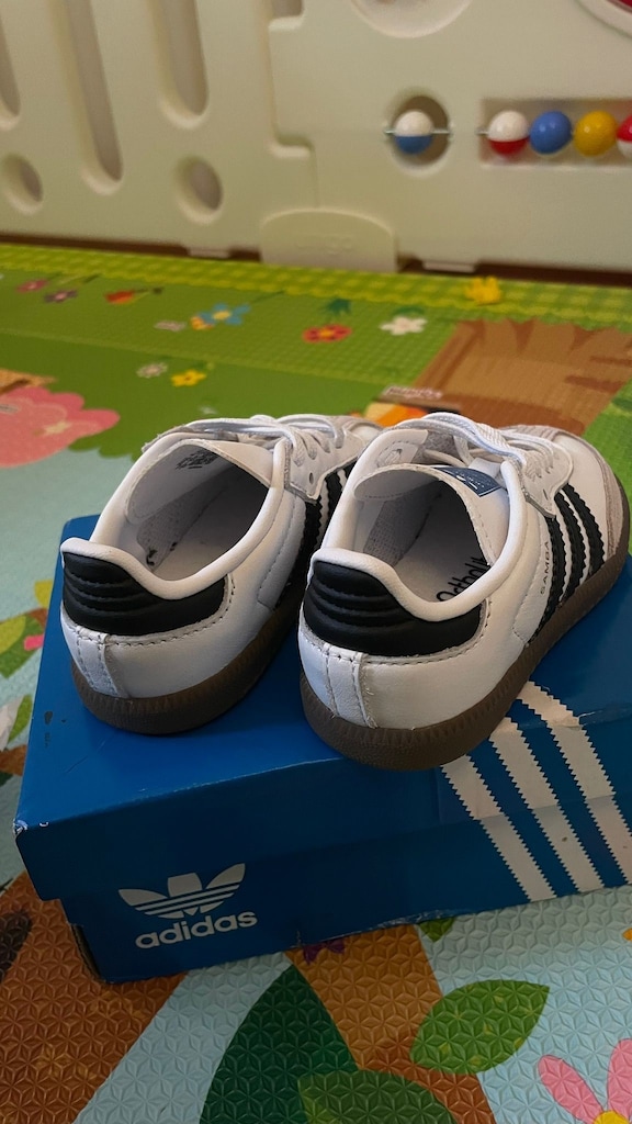 Adidas Samba OG Bebek Beyaz Spor Ayakkabı (22 numara) (IE3679) - 5