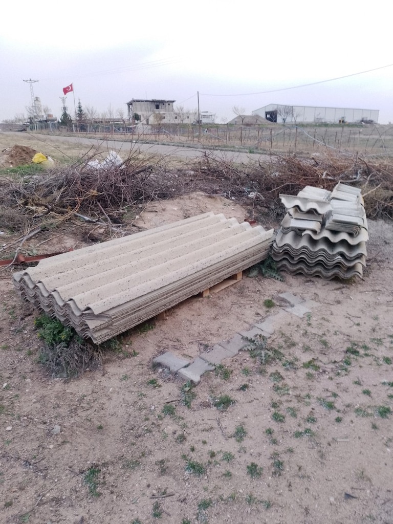 Çıkma Sağlam Çatı Kapama Atermit Levhalar - 6