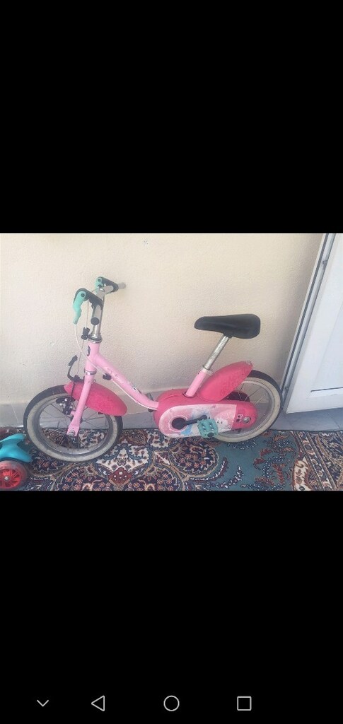 decathlon btwin kız çocuk bisiklet pembe - 5