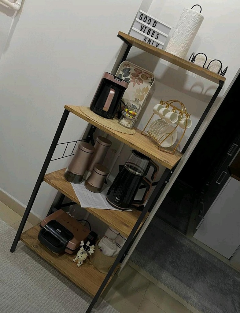 KAHVE KÖŞESİ MUTFAK RAFI BANYO RAFI - 10