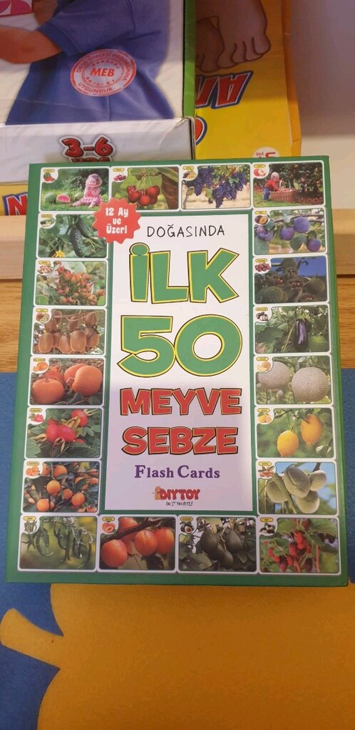 İLK 50 MEYVE KARTLARI - 2