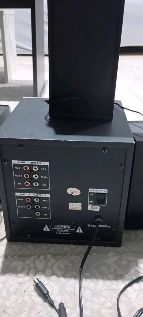 PRİNHA 5+1 KUMANDALİ SES SİSTEMİ 130 WAT - 10
