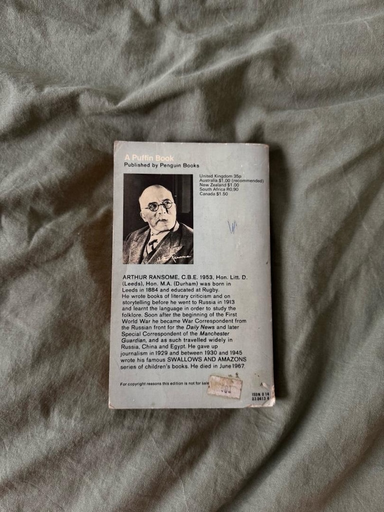 Arthur Ransome - Secret Water - Puffin Book - 2