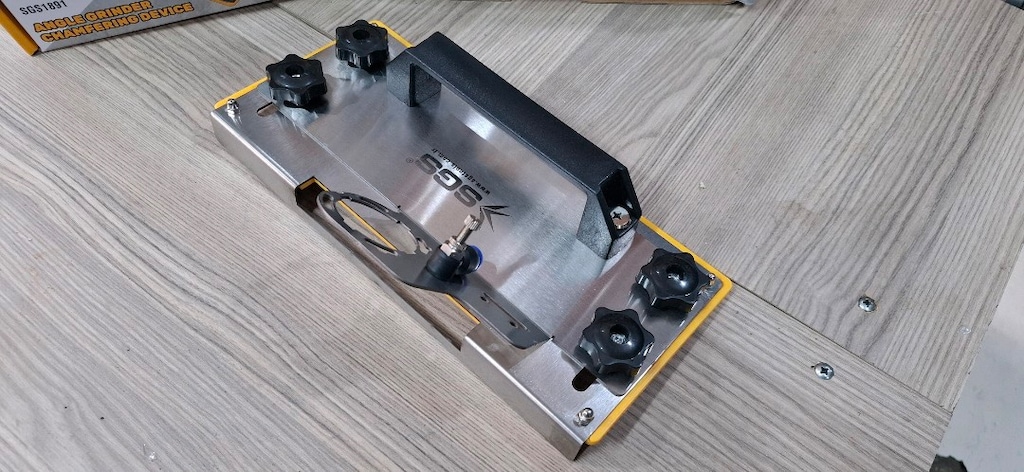 SGS 45 KÖŞE KESME APARATI DUMANLI HIRDAVAT - 3
